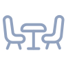 Co-working space available – a convenient place to work while traveling.